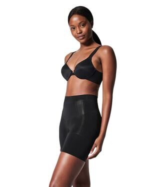 Spanx Black OnCore High Rise Sculpting Mid-Thigh Short Shapewear Size A